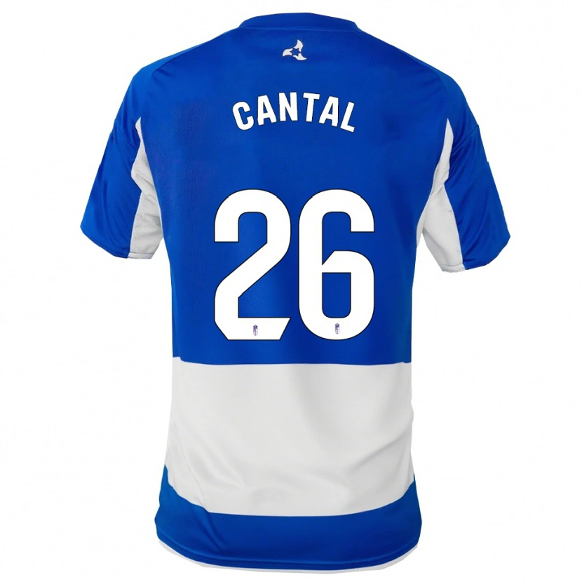 DanxenメンズPaco Cantal#26青白アウェイシャツ2025/26ジャージーユニフォーム