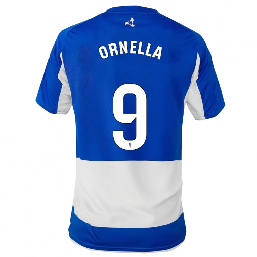 Danxenメンズオルネラ・マリア・ヴィニョーラ・キャボ#9青白アウェイシャツ2025/26ジャージーユニフォーム