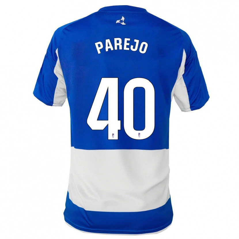 DanxenメンズJesús Parejo#40青白アウェイシャツ2025/26ジャージーユニフォーム