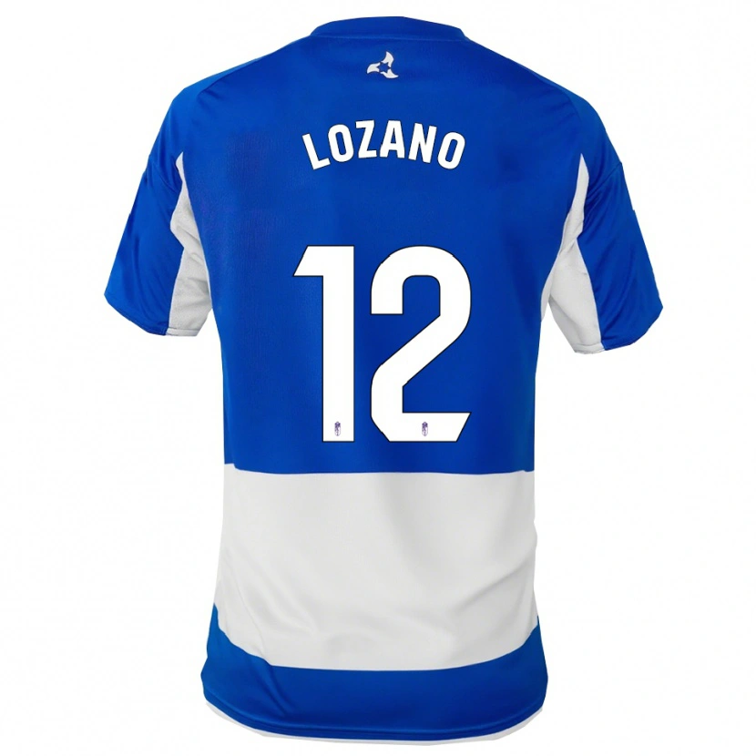 DanxenメンズHugo Lozano#12青白アウェイシャツ2025/26ジャージーユニフォーム