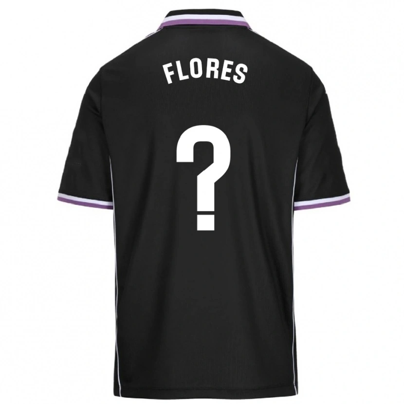 DanxenメンズMiguel Flores#0紫黒アウェイシャツ2025/26ジャージーユニフォーム