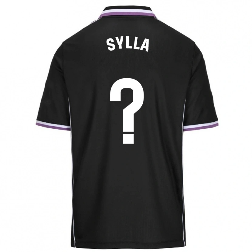 DanxenメンズNouhoun Sylla#0紫黒アウェイシャツ2025/26ジャージーユニフォーム