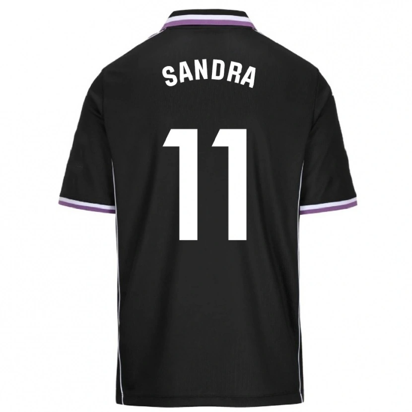 DanxenメンズSandra Luengo González#11紫黒アウェイシャツ2025/26ジャージーユニフォーム