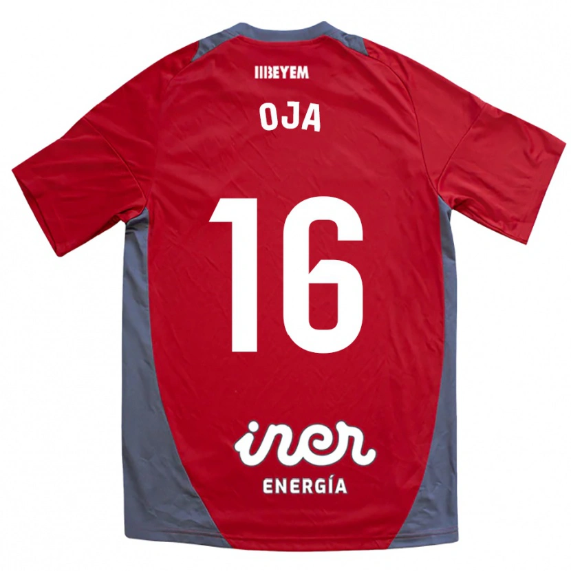DanxenメンズJohannes Oja#16赤灰アウェイシャツ2025/26ジャージーユニフォーム
