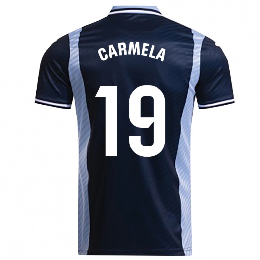DanxenメンズCarmen Ligero Fernández#19紺空色アウェイシャツ2025/26ジャージーユニフォーム