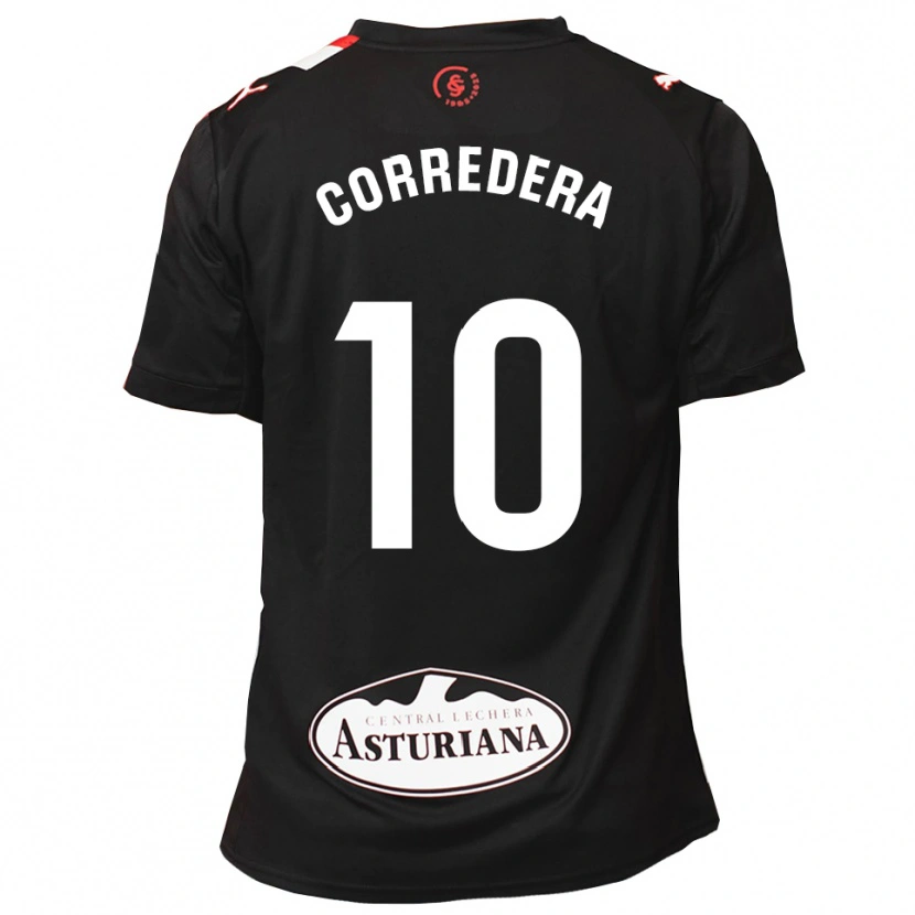 DanxenメンズÀlex Corredera#10黒白アウェイシャツ2025/26ジャージーユニフォーム