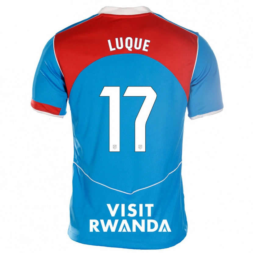 DanxenメンズIker Luque#17青白サードユニフォームシャツ2025/26ジャージーユニフォーム