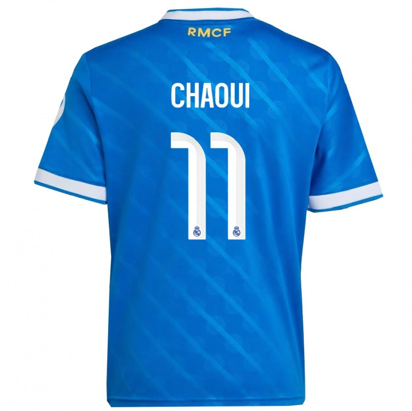 DanxenメンズOmar Chaoui#11青白サードユニフォームシャツ2025/26ジャージーユニフォーム
