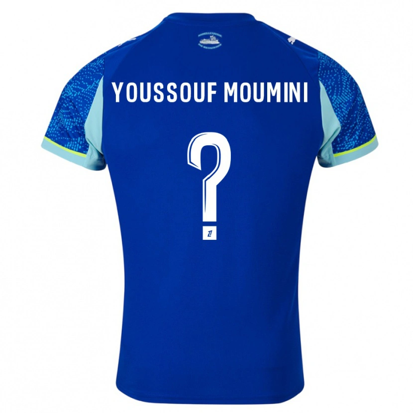 DanxenメンズYakine Youssouf Moumini#0空色白サードユニフォームシャツ2025/26ジャージーユニフォーム