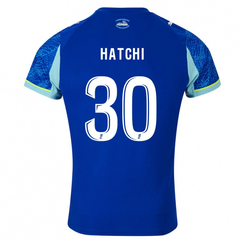 DanxenメンズAnaïs Hatchi#30空色白サードユニフォームシャツ2025/26ジャージーユニフォーム