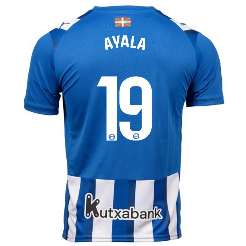 DanxenレディースAxel Ayala#19青白ホームシャツ2025/26ジャージーユニフォーム