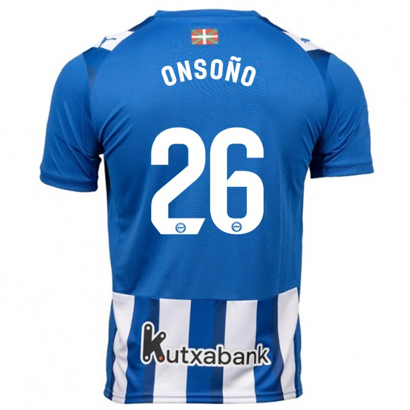 DanxenレディースLorea Onsoño#26青白ホームシャツ2025/26ジャージーユニフォーム