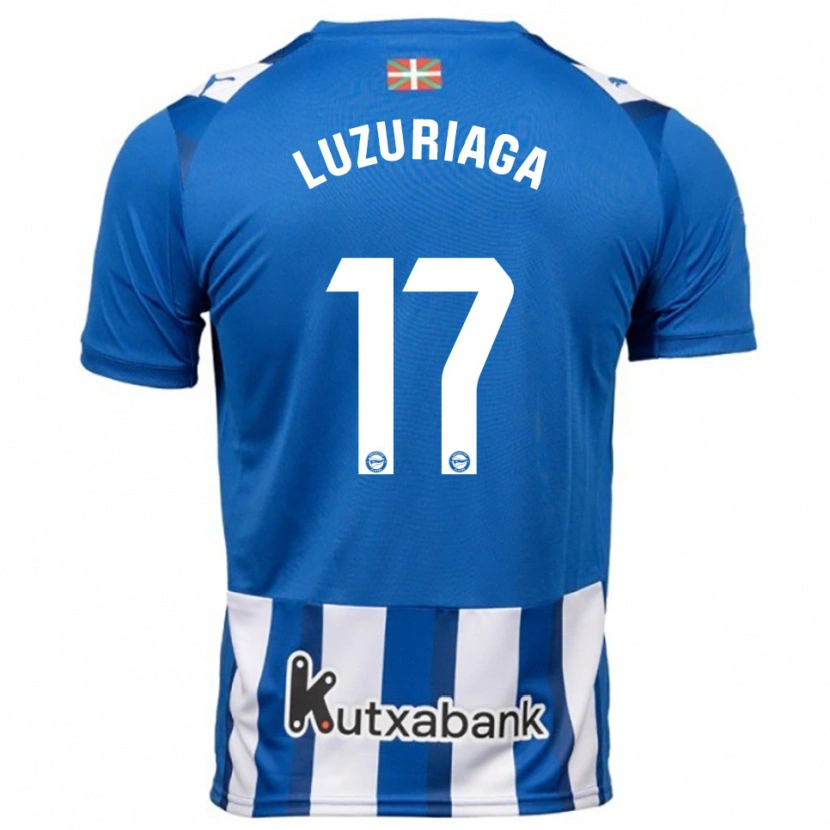 DanxenレディースJudith Luzuriaga#17青白ホームシャツ2025/26ジャージーユニフォーム