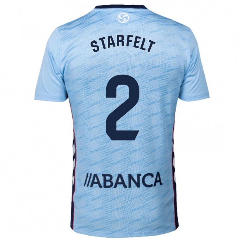 Danxenレディースカール・スターフェルト#2空色赤ホームシャツ2025/26ジャージーユニフォーム