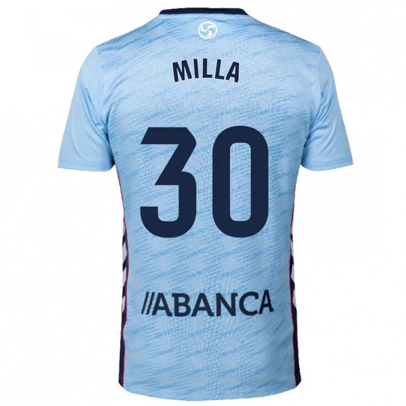 DanxenレディースGermain Milla#30空色赤ホームシャツ2025/26ジャージーユニフォーム