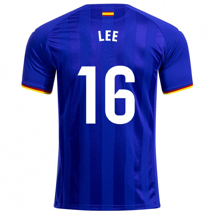 Danxenレディース李尚珉#16青赤黄ホームシャツ2025/26ジャージーユニフォーム