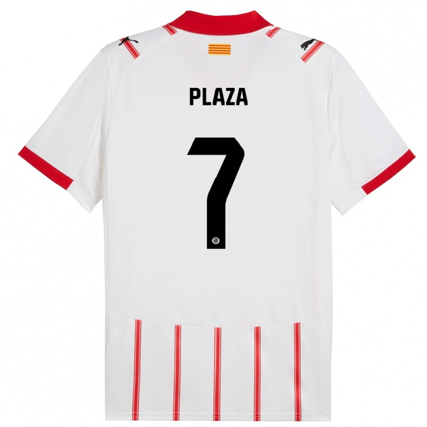 Danxenレディースナチョプラザ#7白赤ホームシャツ2025/26ジャージーユニフォーム