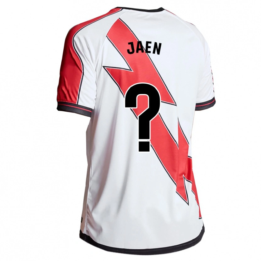 Danxenレディースカルロス・ハエン#0白赤ホームシャツ2025/26ジャージーユニフォーム