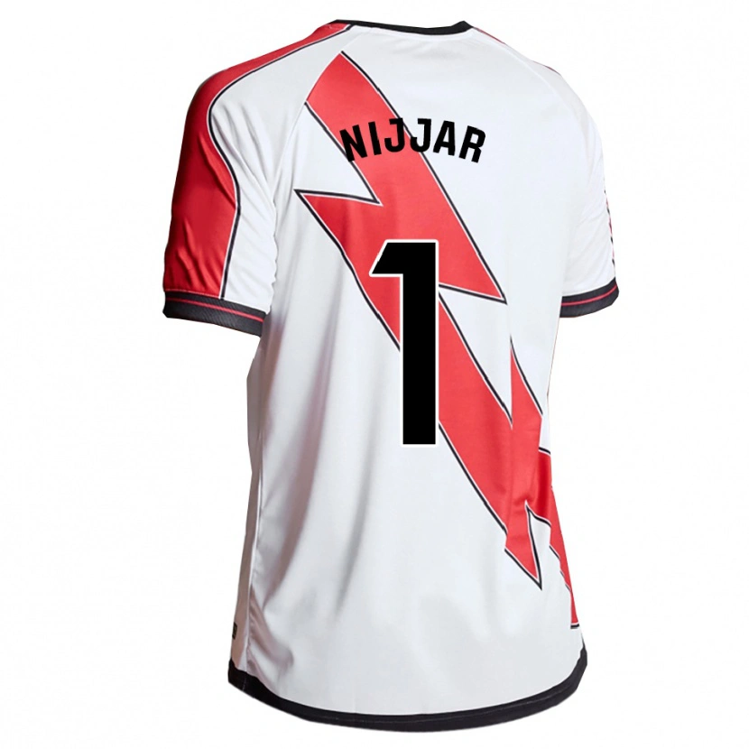DanxenレディースTejpal Nijjar#1白赤ホームシャツ2025/26ジャージーユニフォーム