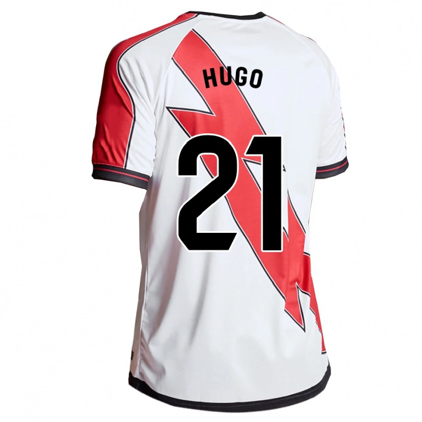 DanxenレディースHugo Navarro#21白赤ホームシャツ2025/26ジャージーユニフォーム