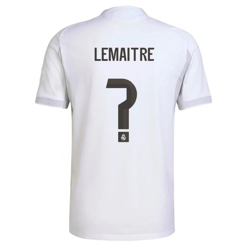 DanxenレディースLeo Lemaitre#0白黄ホームシャツ2025/26ジャージーユニフォーム