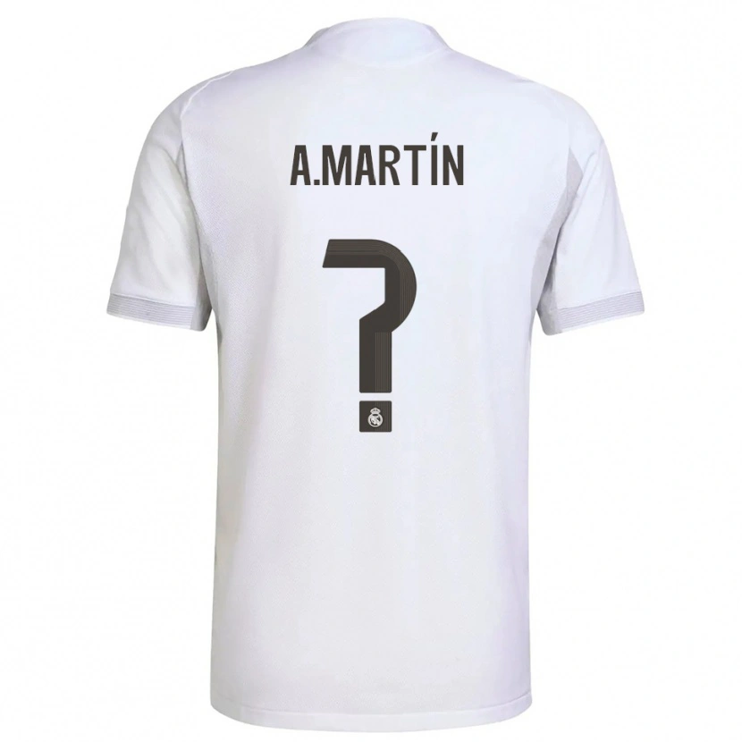 DanxenレディースÁlex Martín#0白黄ホームシャツ2025/26ジャージーユニフォーム