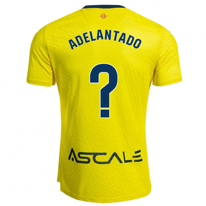 DanxenレディースÍker Adelantado#0黄紺ホームシャツ2025/26ジャージーユニフォーム