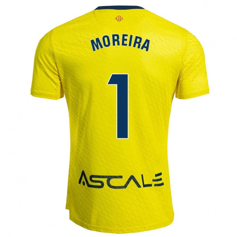 DanxenレディースYago Moreira#1黄紺ホームシャツ2025/26ジャージーユニフォーム