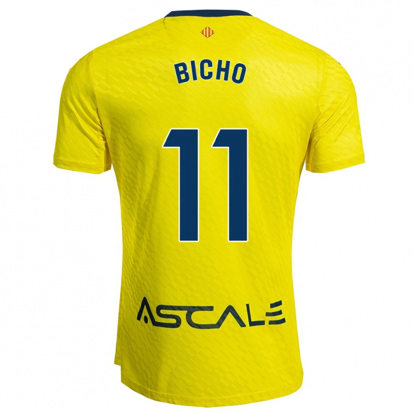 DanxenレディースBicho#11黄紺ホームシャツ2025/26ジャージーユニフォーム