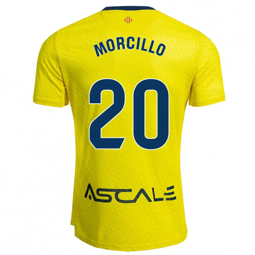 DanxenレディースRaquel Morcillo#20黄紺ホームシャツ2025/26ジャージーユニフォーム