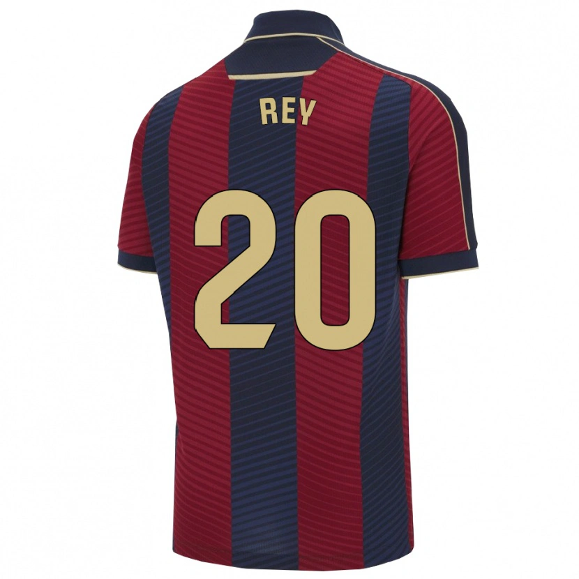 Danxenレディースオリオール・レイ#20赤紺ホームシャツ2025/26ジャージーユニフォーム