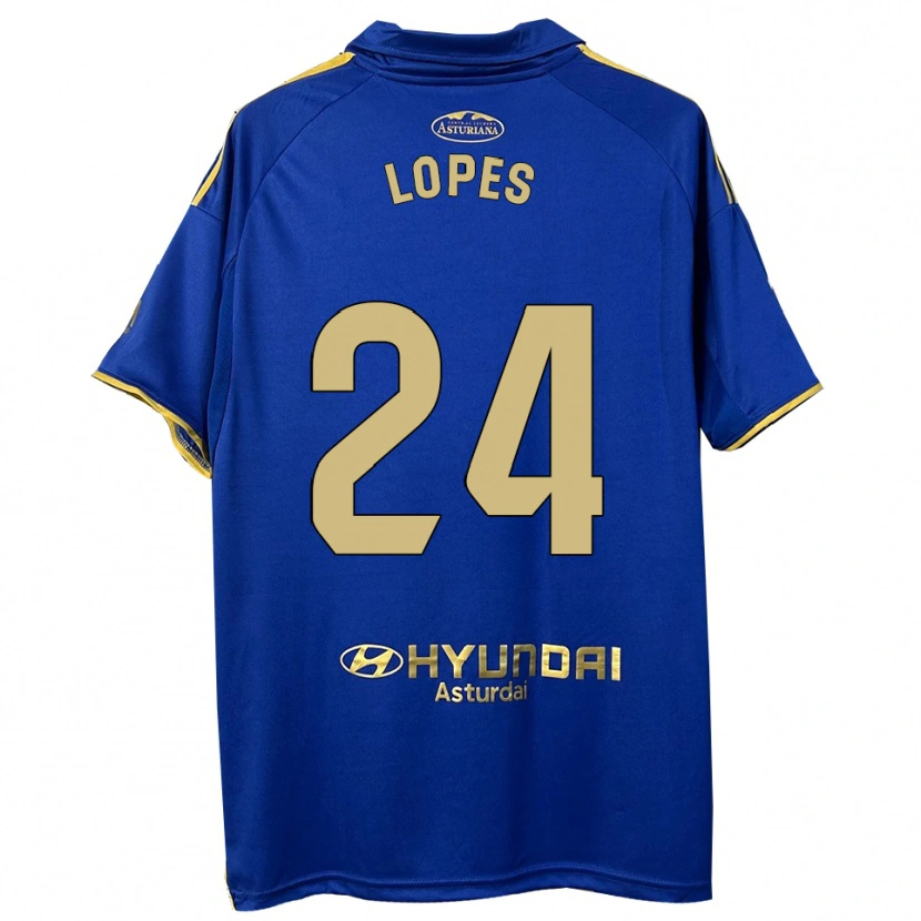 Danxenレディースアドリアン・ロペス・アルバレス#24青金ホームシャツ2025/26ジャージーユニフォーム