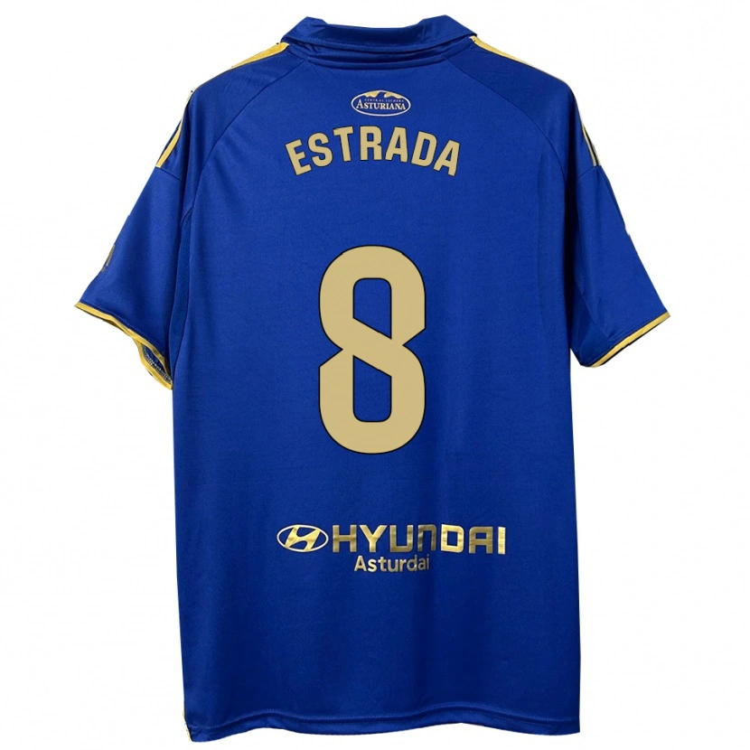 DanxenレディースNacho Estrada#8青金ホームシャツ2025/26ジャージーユニフォーム