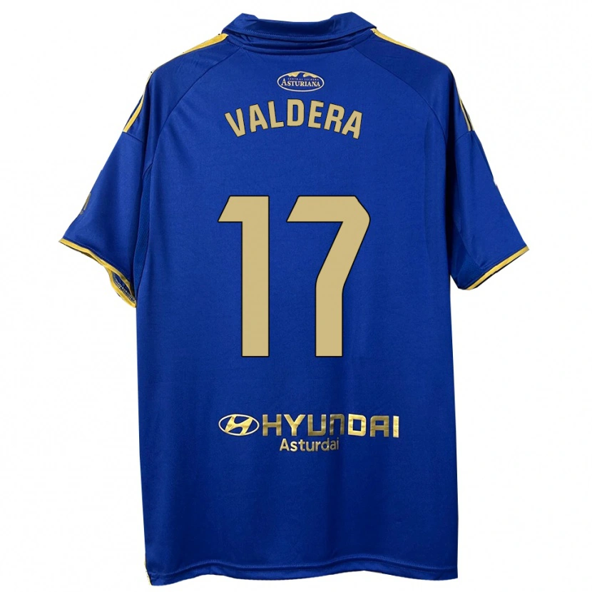 DanxenレディースRubén Valdera#17青金ホームシャツ2025/26ジャージーユニフォーム