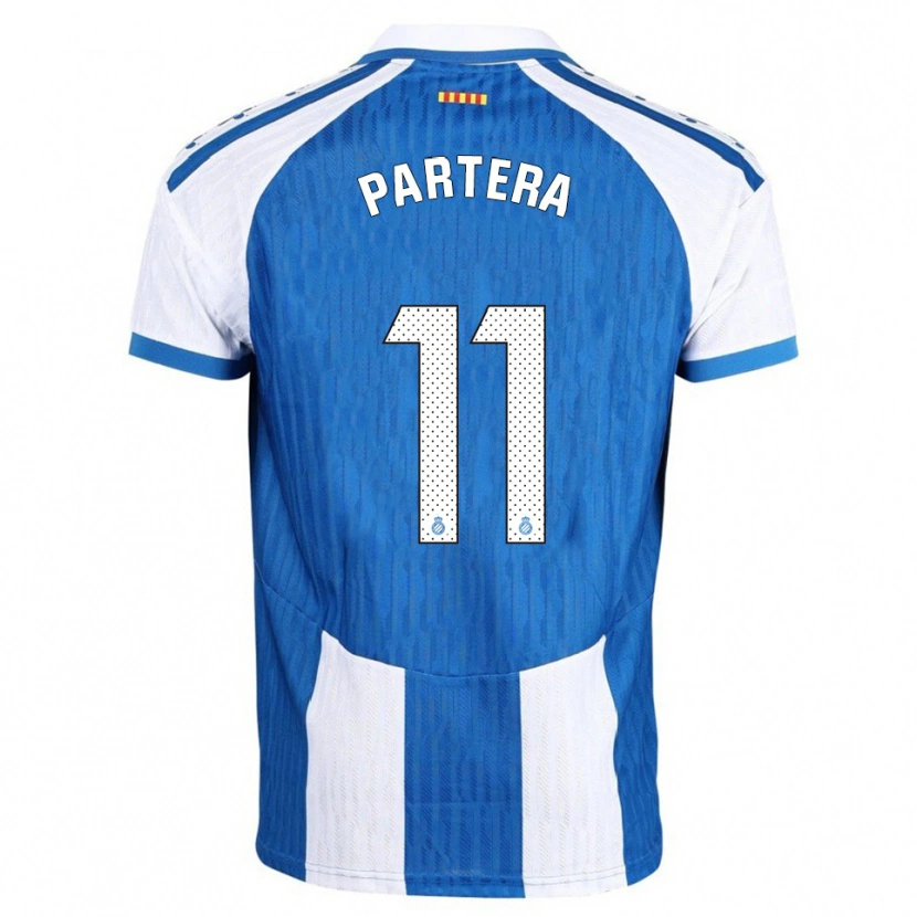 DanxenレディースÁlex Partera#11青白ホームシャツ2025/26ジャージーユニフォーム