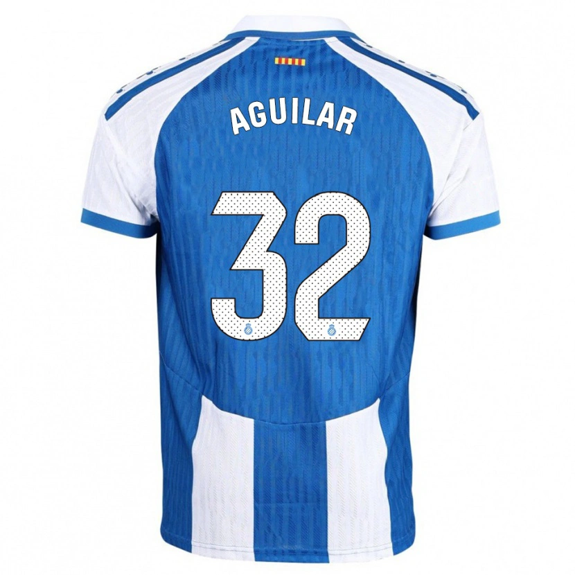 DanxenレディースRubén Aguilar#32青白ホームシャツ2025/26ジャージーユニフォーム