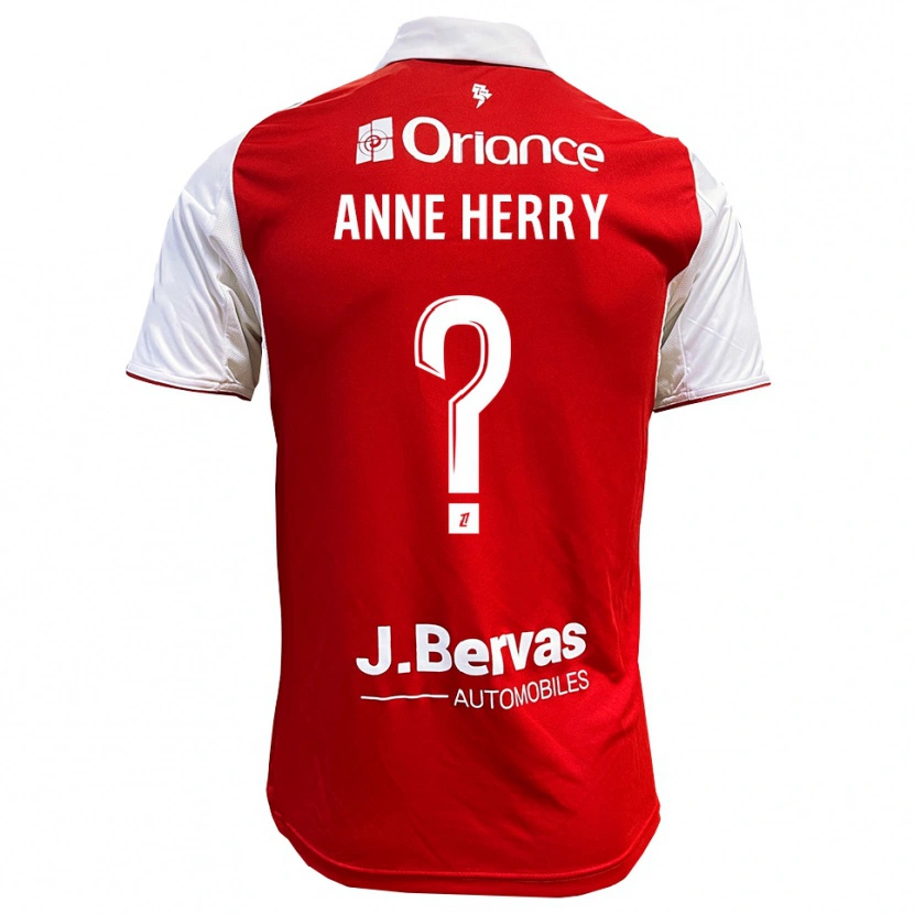 DanxenレディースLou Anne Herry#0赤白ホームシャツ2025/26ジャージーユニフォーム