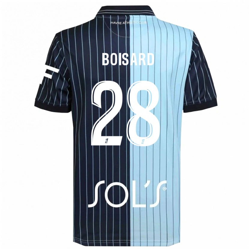 DanxenレディースCélestine Boisard#28紺空色ホームシャツ2025/26ジャージーユニフォーム