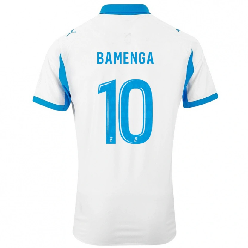DanxenレディースNaomie Bamenga#10白空色ホームシャツ2025/26ジャージーユニフォーム
