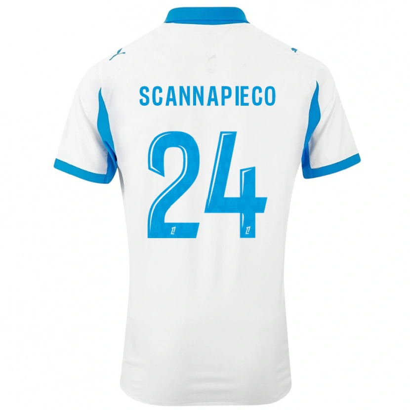 DanxenレディースDona Scannapieco#24白空色ホームシャツ2025/26ジャージーユニフォーム