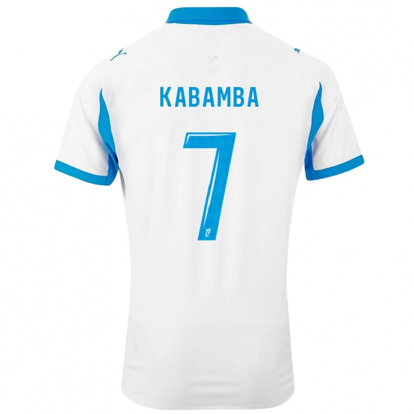 DanxenレディースAlexis Kabamba#7白空色ホームシャツ2025/26ジャージーユニフォーム