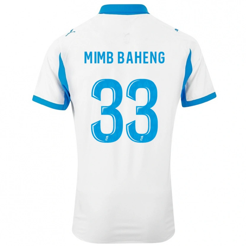 DanxenレディースRony Mimb Baheng#33白空色ホームシャツ2025/26ジャージーユニフォーム