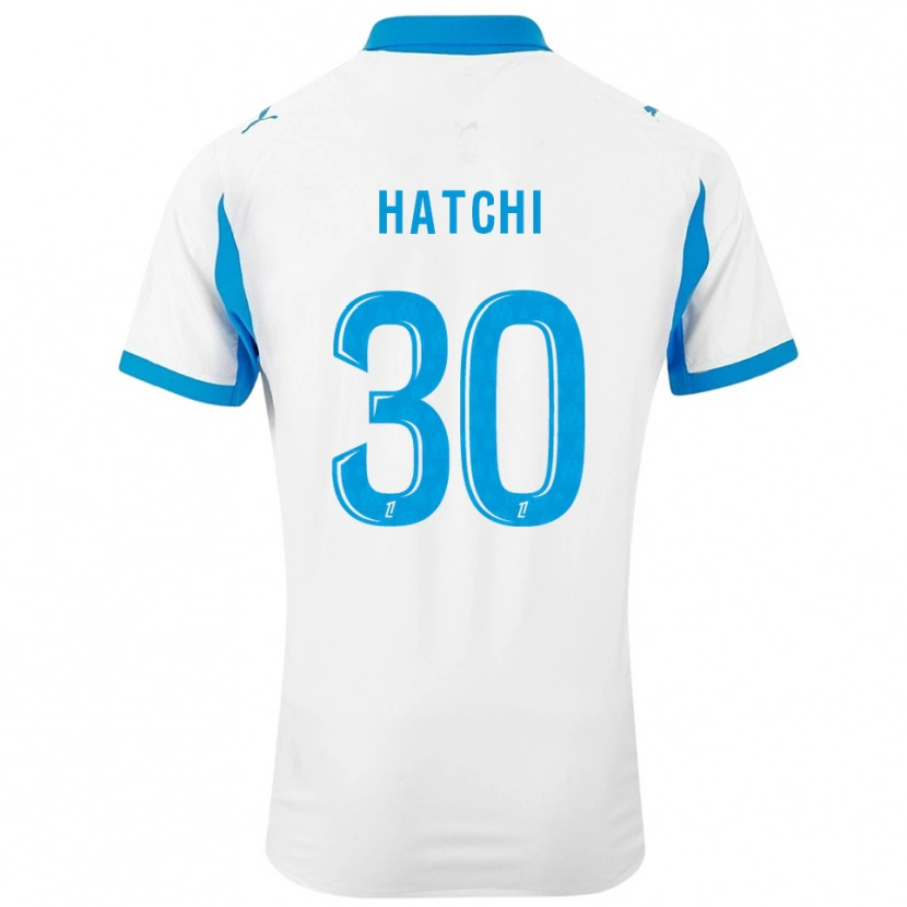 DanxenレディースAnaïs Hatchi#30白空色ホームシャツ2025/26ジャージーユニフォーム