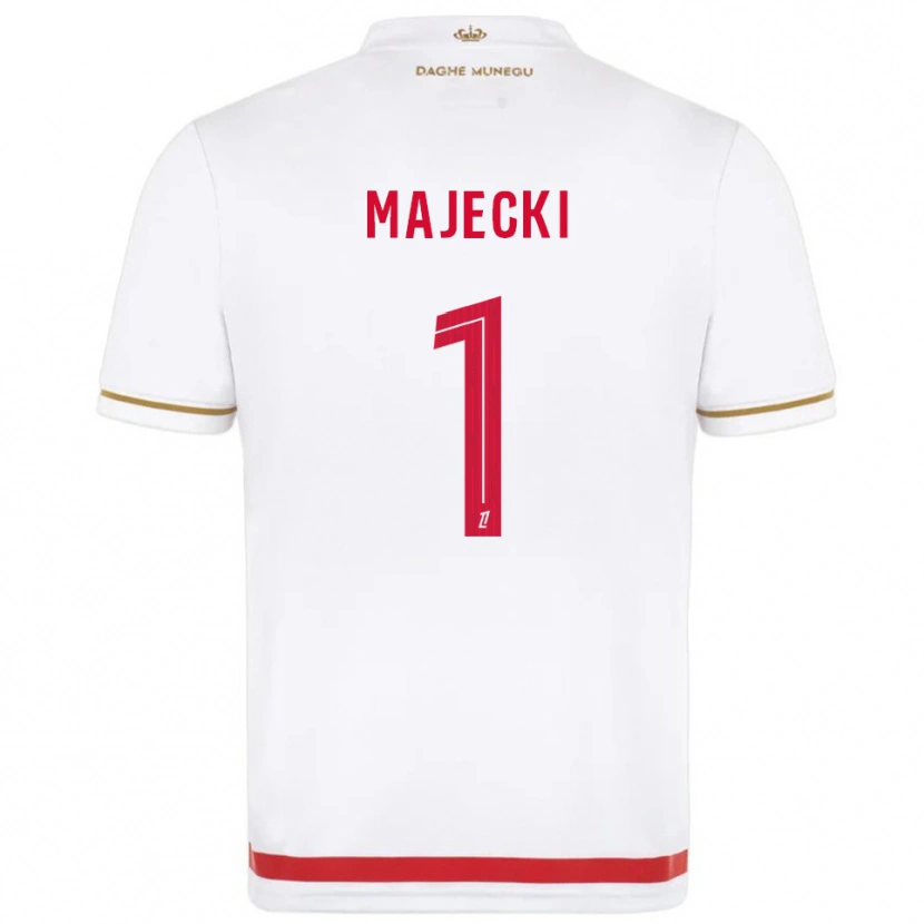 Danxenレディースラドスワフ・マイェツキ#1赤白ホームシャツ2025/26ジャージーユニフォーム