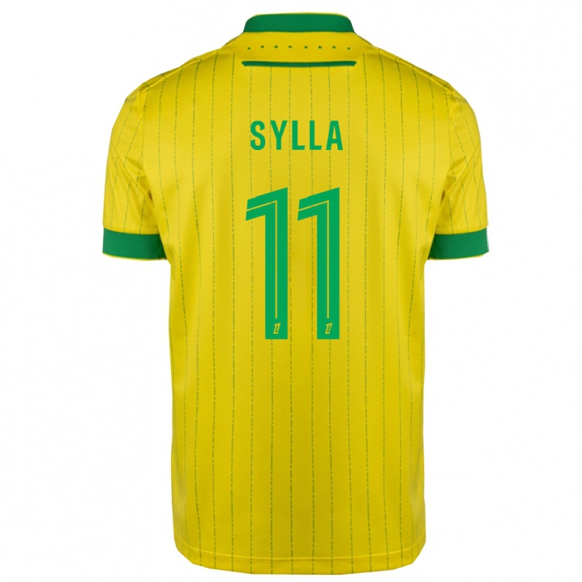 DanxenレディースKaramoko Sylla#11黄緑ホームシャツ2025/26ジャージーユニフォーム
