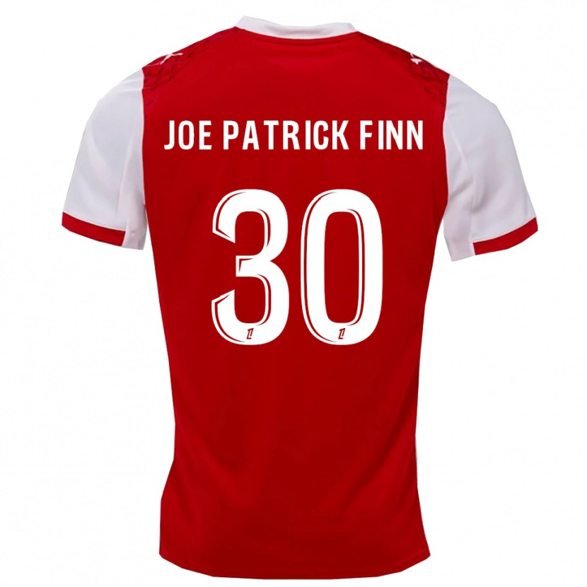 Danxenレディースジョン・パトリック#30赤白ホームシャツ2025/26ジャージーユニフォーム