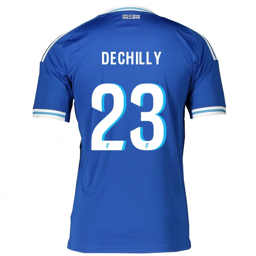 DanxenレディースPauline Dechilly#23青白ホームシャツ2025/26ジャージーユニフォーム