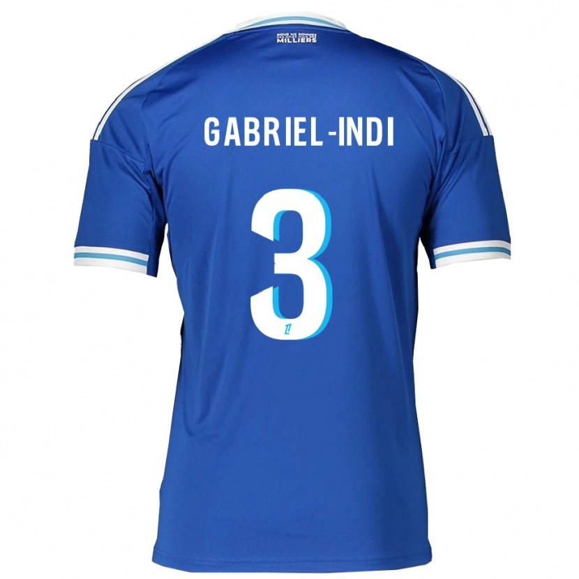 DanxenレディースAmizade Gabriel-Indi#3青白ホームシャツ2025/26ジャージーユニフォーム