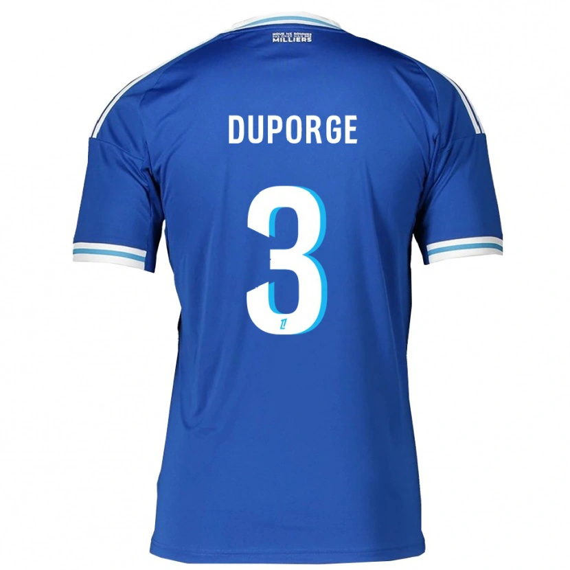 DanxenレディースMorgane Duporge#3青白ホームシャツ2025/26ジャージーユニフォーム