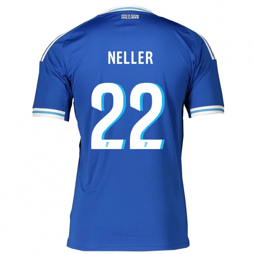 Danxenレディースクロエ・ネラー#22青白ホームシャツ2025/26ジャージーユニフォーム